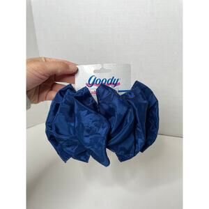 NEW Vintage 1996 Goody Hair Barrette Navy Blue Bow Ribbon Oversized